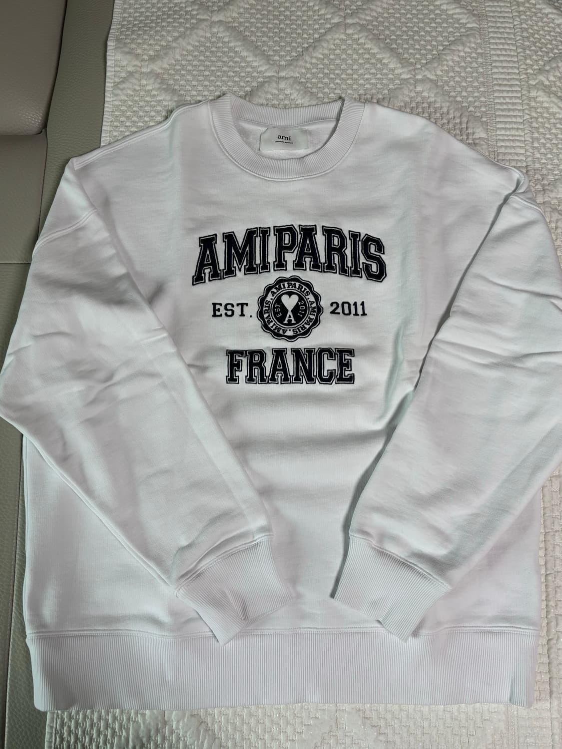 (L) 아미 레터링 맨투맨 상품이미지3