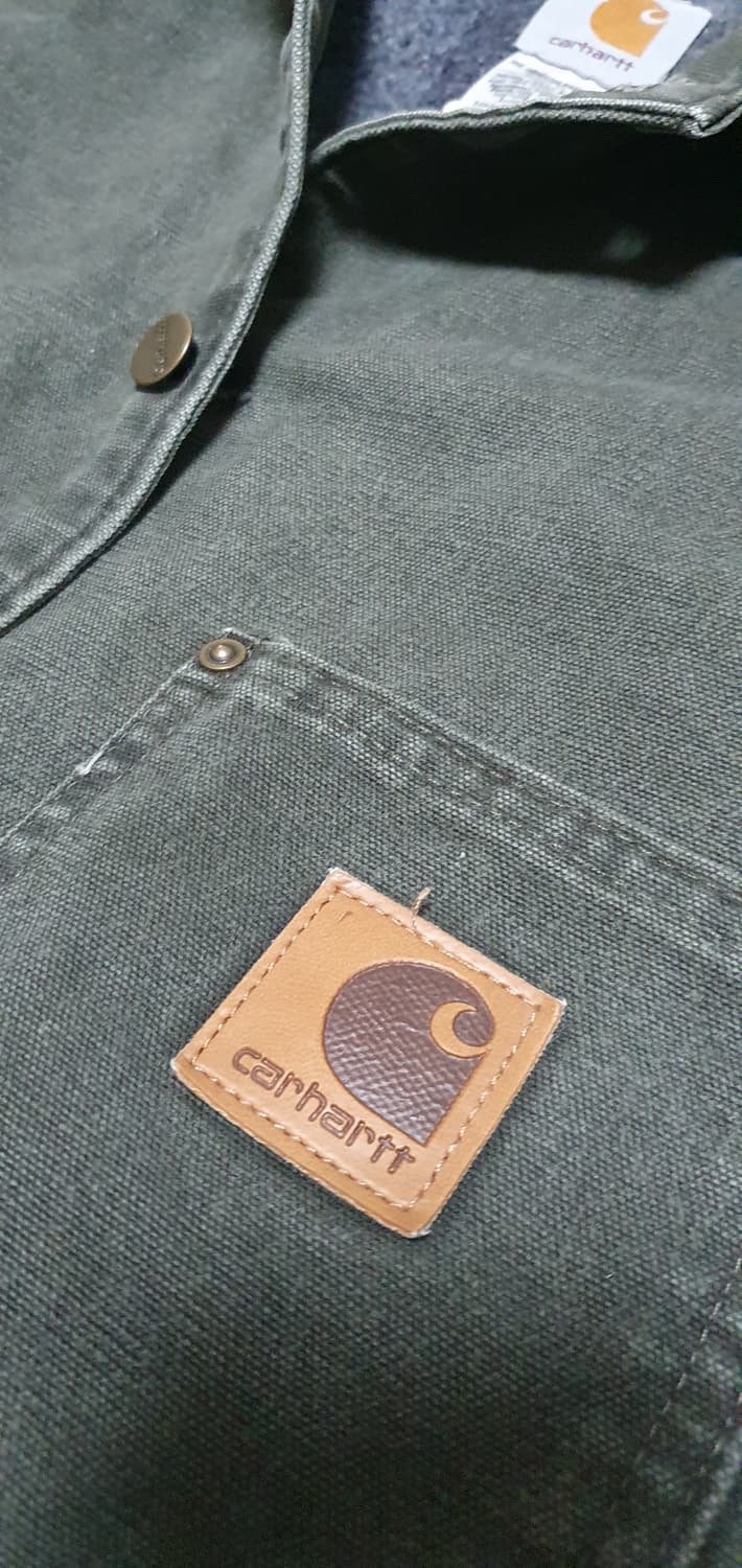 칼하트 워크자켓 초어코트 c02 MOS 샌드스톤 미시건자켓 상품이미지5