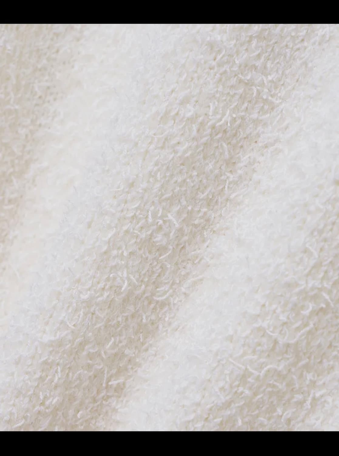 노이어 루즈핏 브쿨니트 화이트 50size 상품이미지3