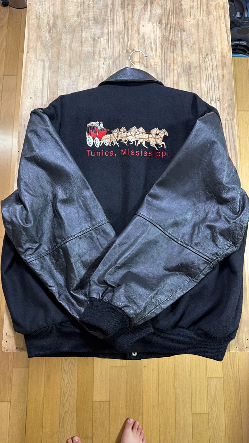 빈티지 바시티자켓 상품이미지2