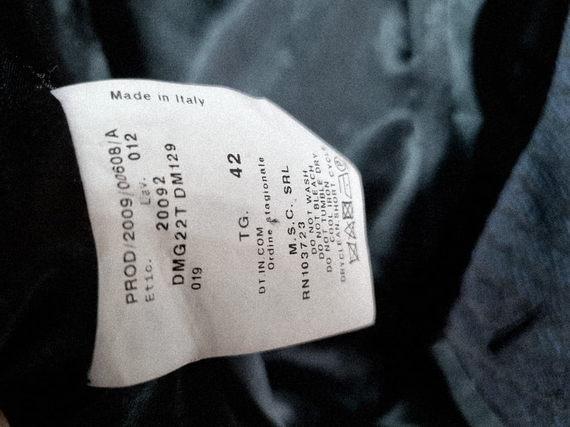 알마니꼴레지오니 정품 콤비 66사이즈 상품이미지6