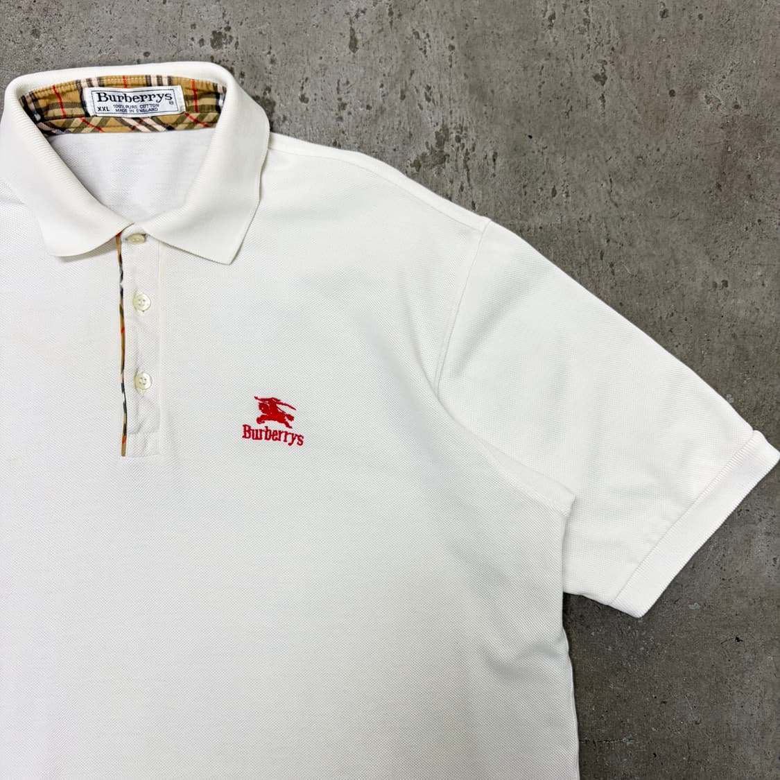 버버리 카라 반팔티[1840] 상품이미지3