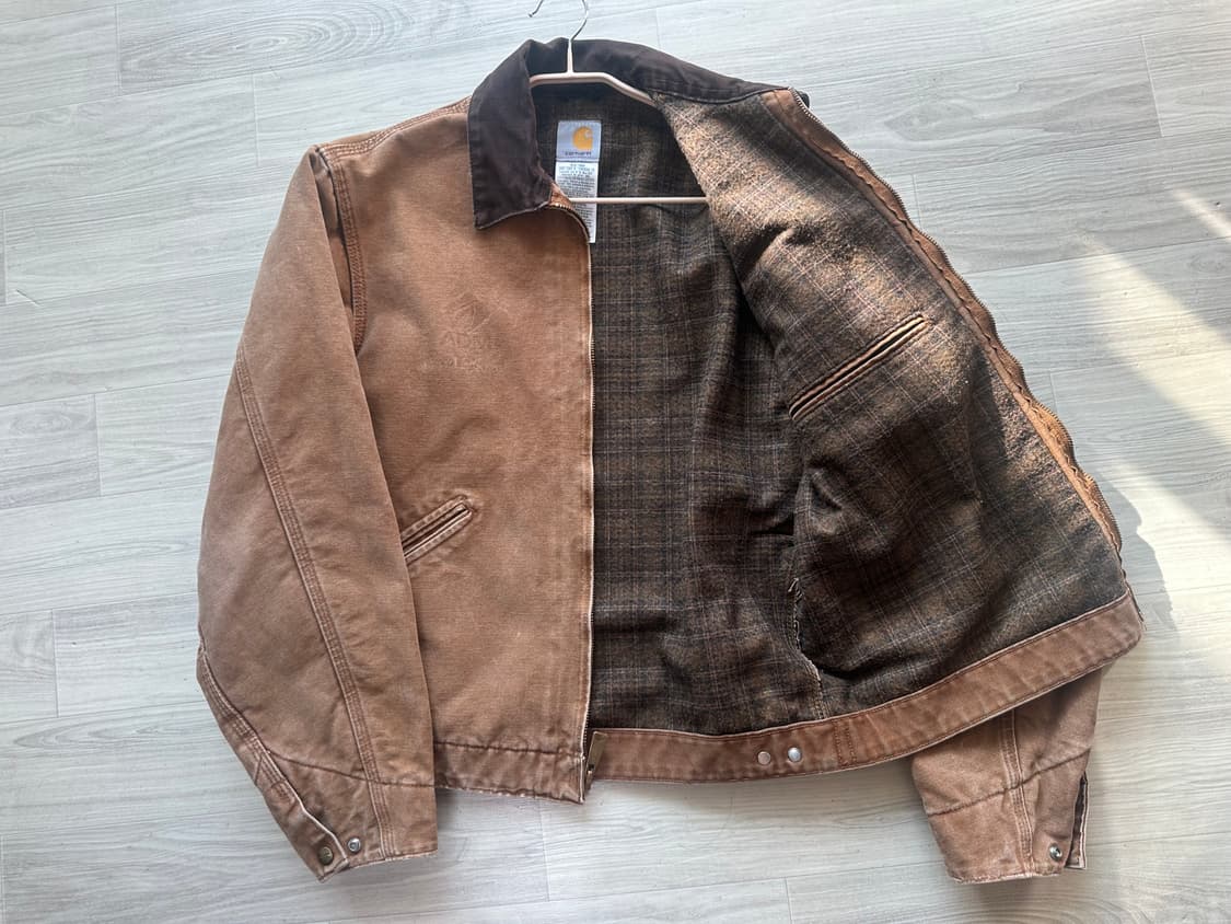 칼하트 디트로이트 자켓 j97 brn M 상품이미지3