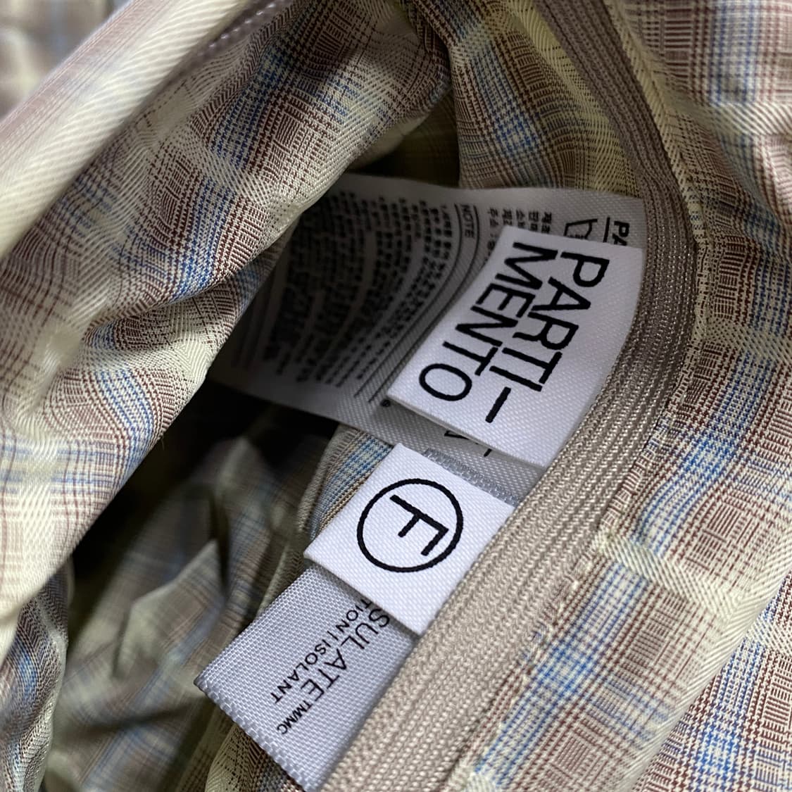 파르티멘토 투웨이 리버시블 후디드 스트링 점퍼 B4329 상품이미지4