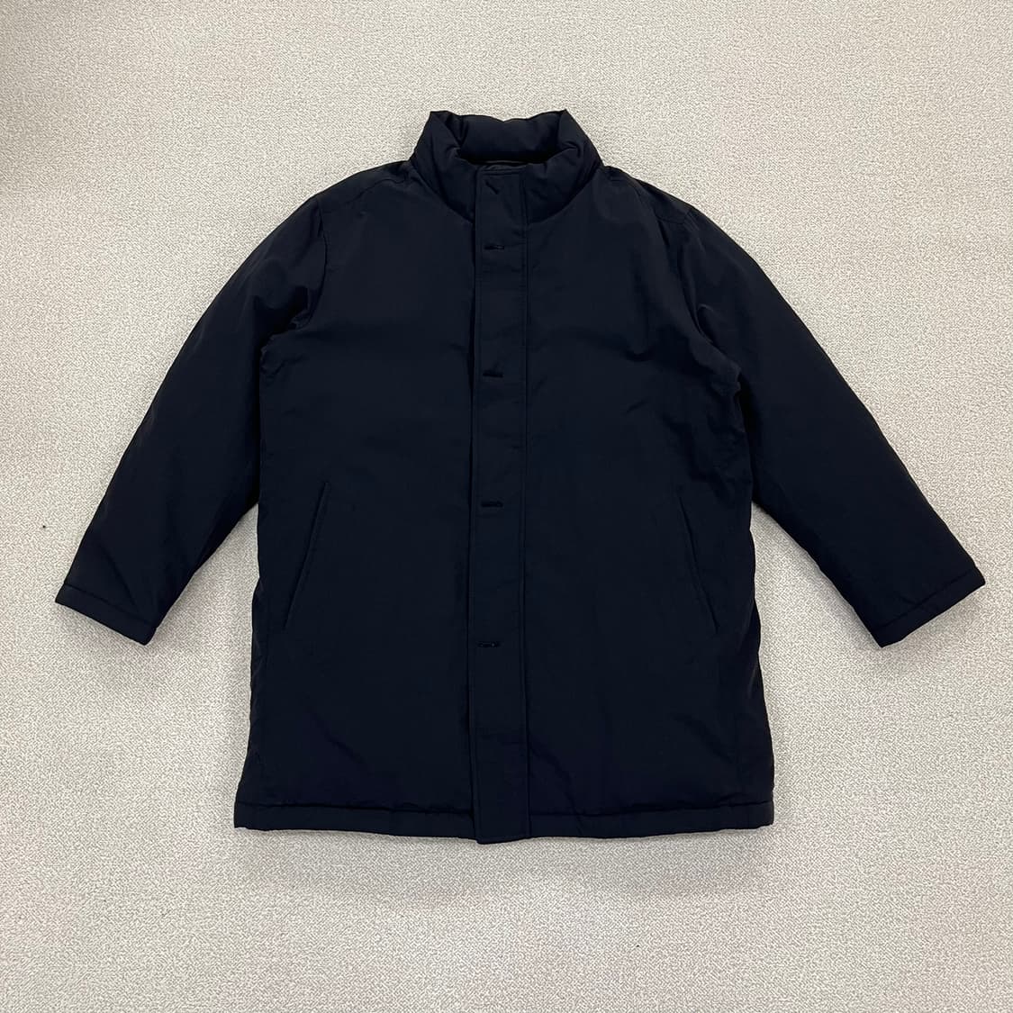 [110] 올젠 프리미엄 구스다운 패딩 파카 네이비 4128 상품이미지2