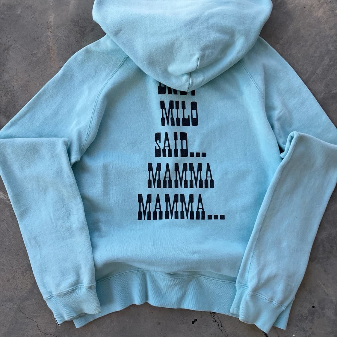 00s 베이프 베이비 마일로 후드집업 소다 상품이미지3