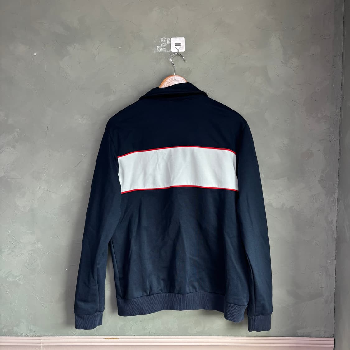 아디다스 베켄바우어 져지 트랙탑 네이비 화이트 상품이미지4