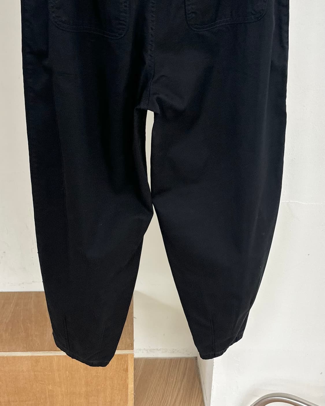 랄프 로렌 블랙 코튼 펜칭 팬츠 상품이미지6