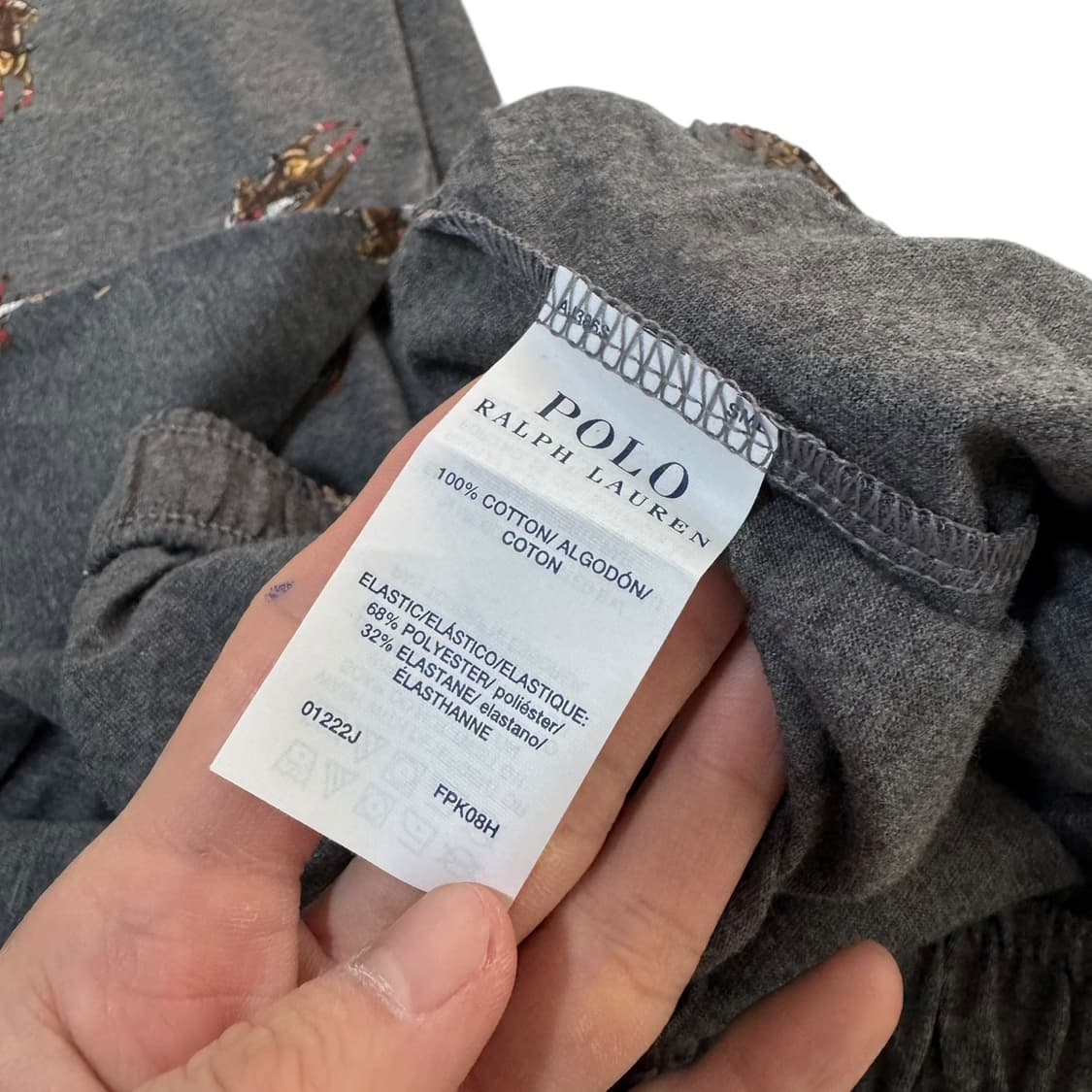 새상품 신형 폴로 베어 파자마 조거팬츠 상품이미지6