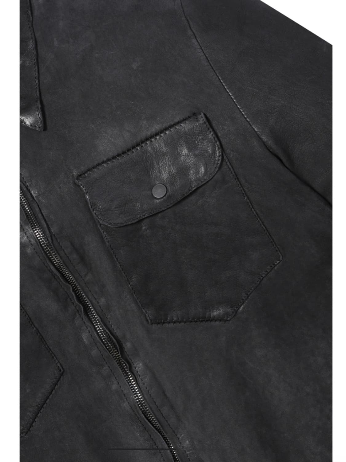 시리즈 Salvatore Santoro] 패치 포켓 램스킨 점퍼 상품이미지4