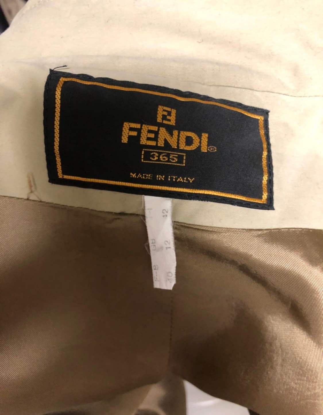 Fendi 펜디 빈티지 오버핏 트렌치 상품이미지5