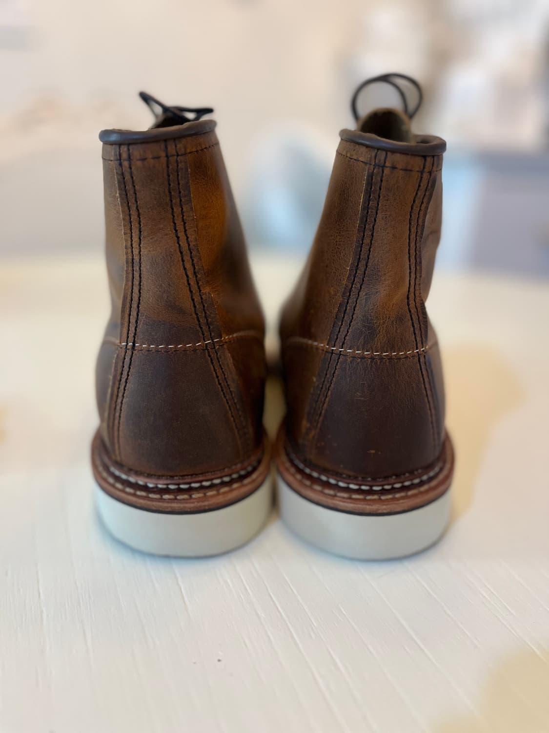 레드윙 6인치 목토 1907 - 카퍼 러프앤터프 7.5D 255mm 상품이미지4