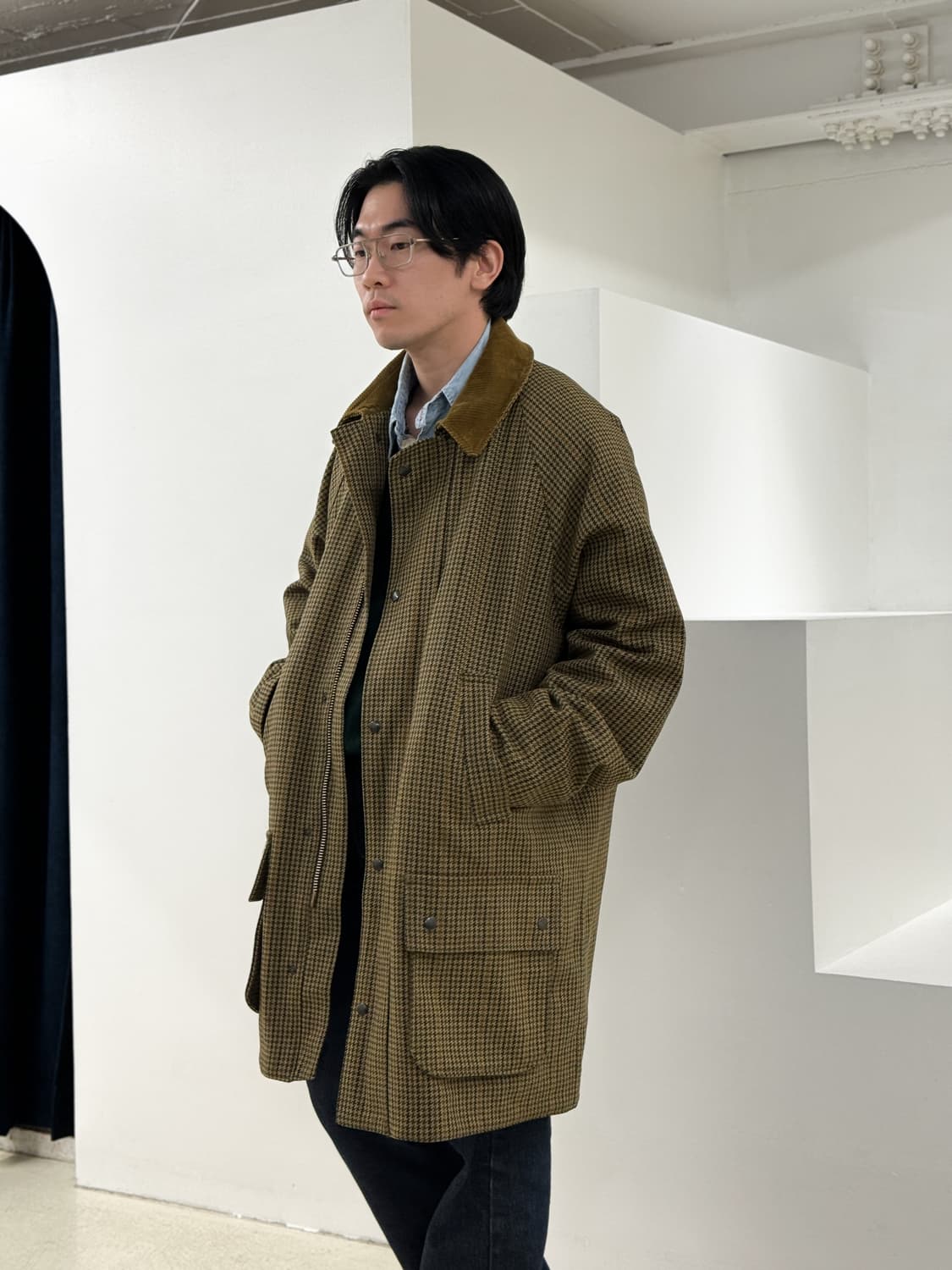 80's Burberry hunting jacket  상품이미지10