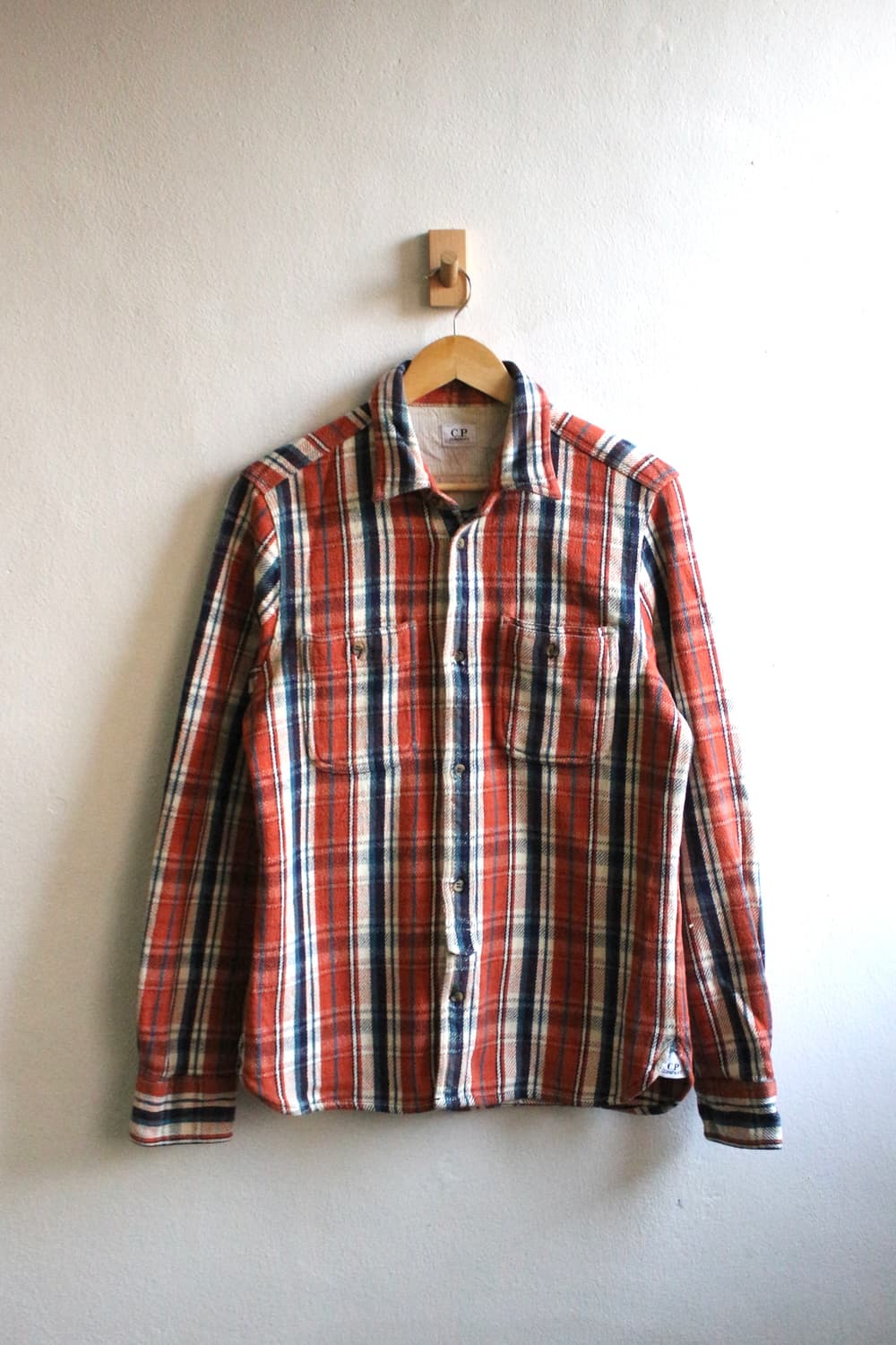 90s 씨피컴퍼니 헤비 코튼 셔츠 상품이미지2