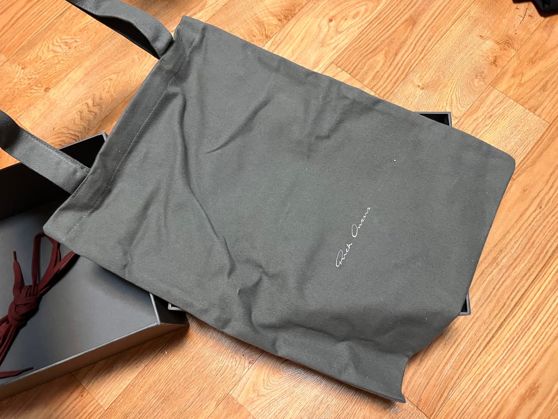 릭오웬스 빈티지 스니커즈 릭반스 레드 로즈우드 상품이미지5