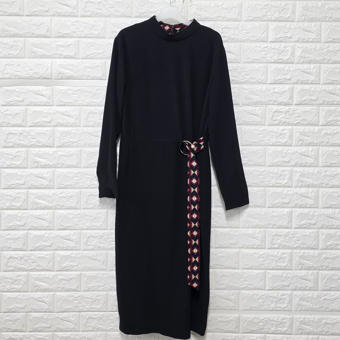 더 아이잗 컬렉션 블랙 롱 원피스 M 상품이미지1