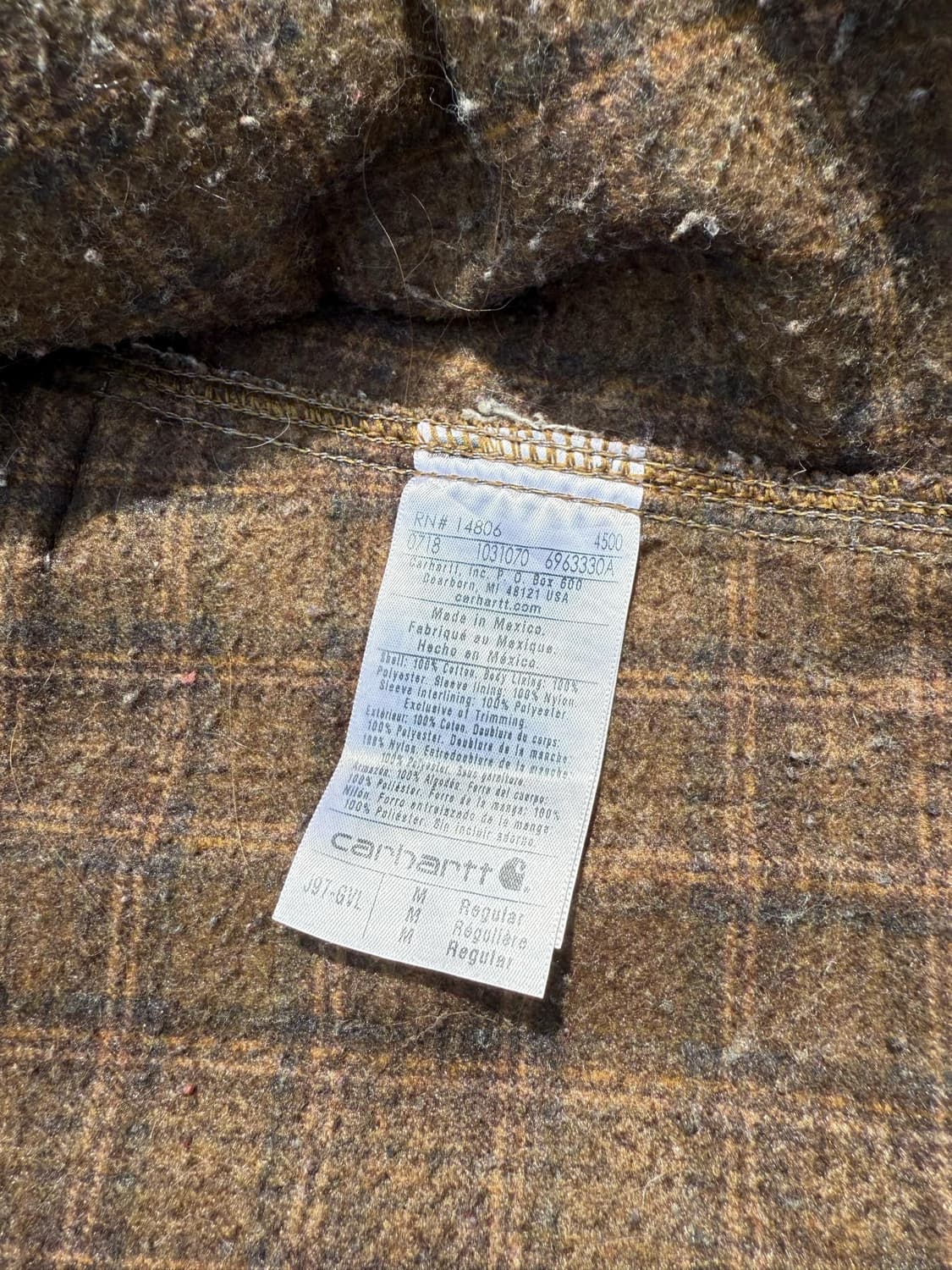 (M) Carhartt detroit j97 GVL 상품이미지4