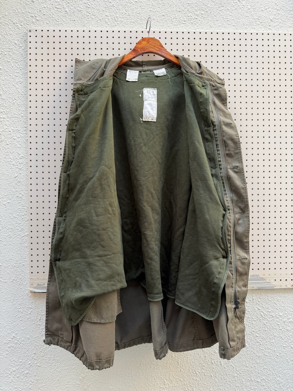 1980s OG FRENCH ARMY M64 FIELD 밀리터리 개파카 상품이미지9