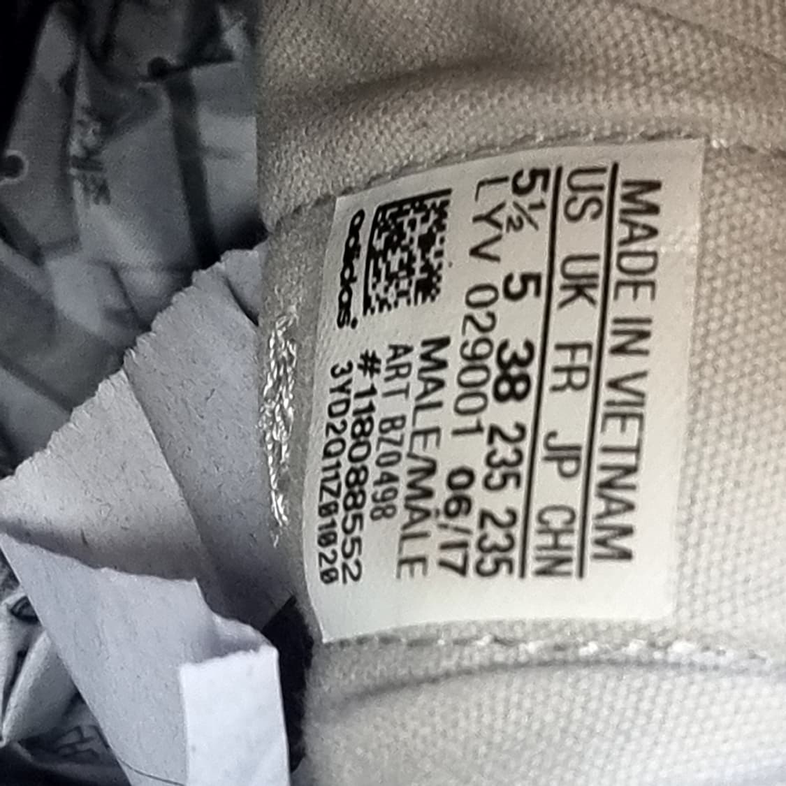 아디다스 니짜 트레포일 회색 스니커즈(230) 상품이미지6