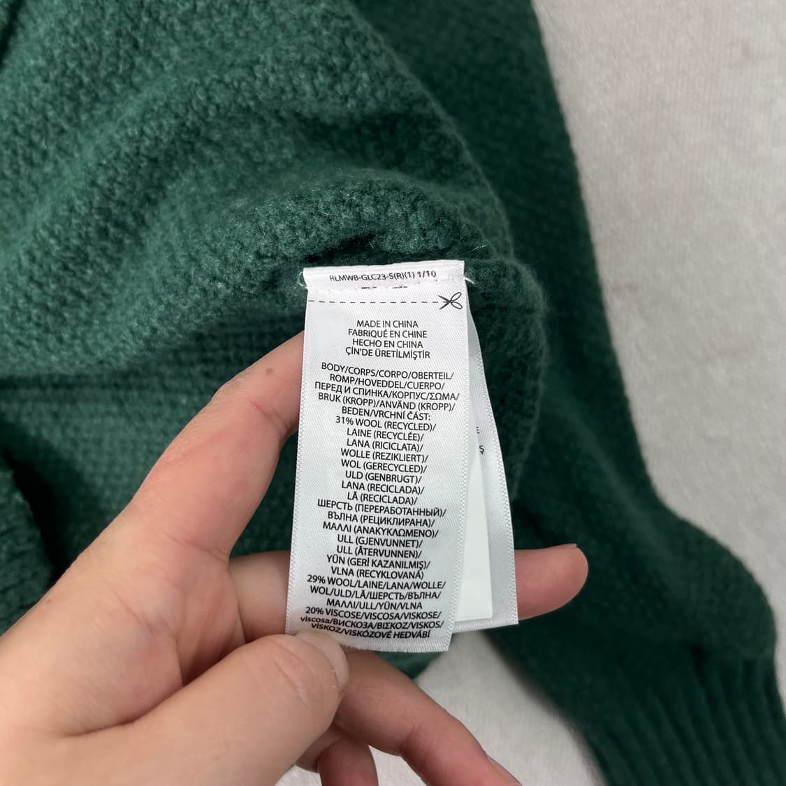 95 폴로랄프로렌 신형라벨 울 니트 상품이미지6