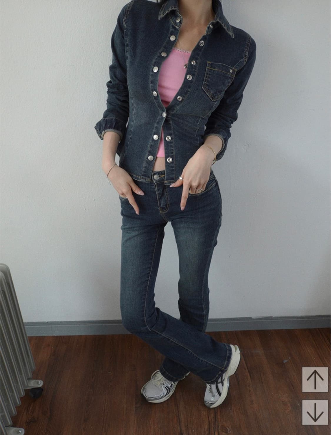페일제이드 청자켓 Vintage Snap Denim Shirts 상품이미지2