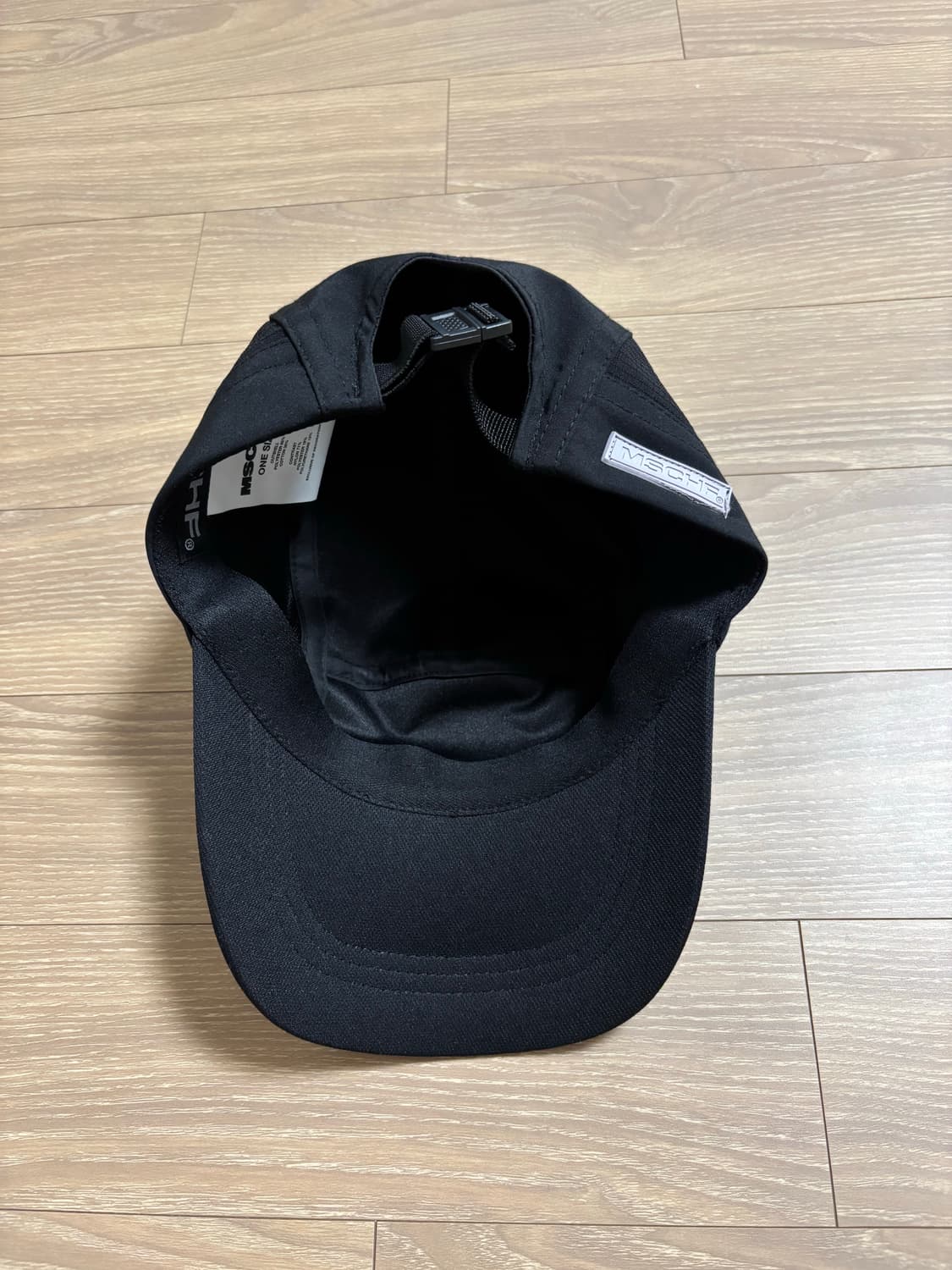 RHOMBUS RUNNING CAP-BLACK 상품이미지3