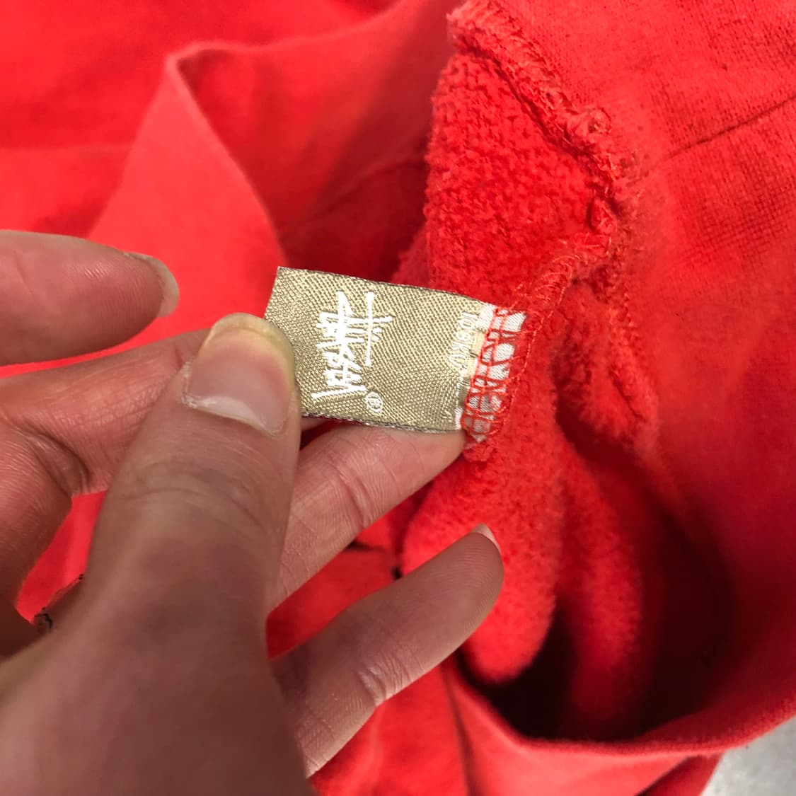 2000s 올드 스투시 빅 스탁로고 후드티 상품이미지6