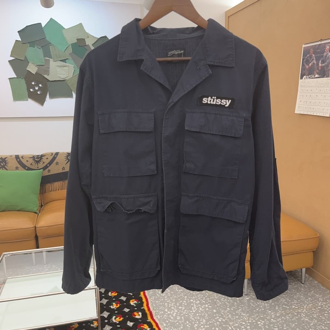스투시 올드스쿨 멀티포켓 유틸리티 워크 자켓 S C08458 상품이미지3