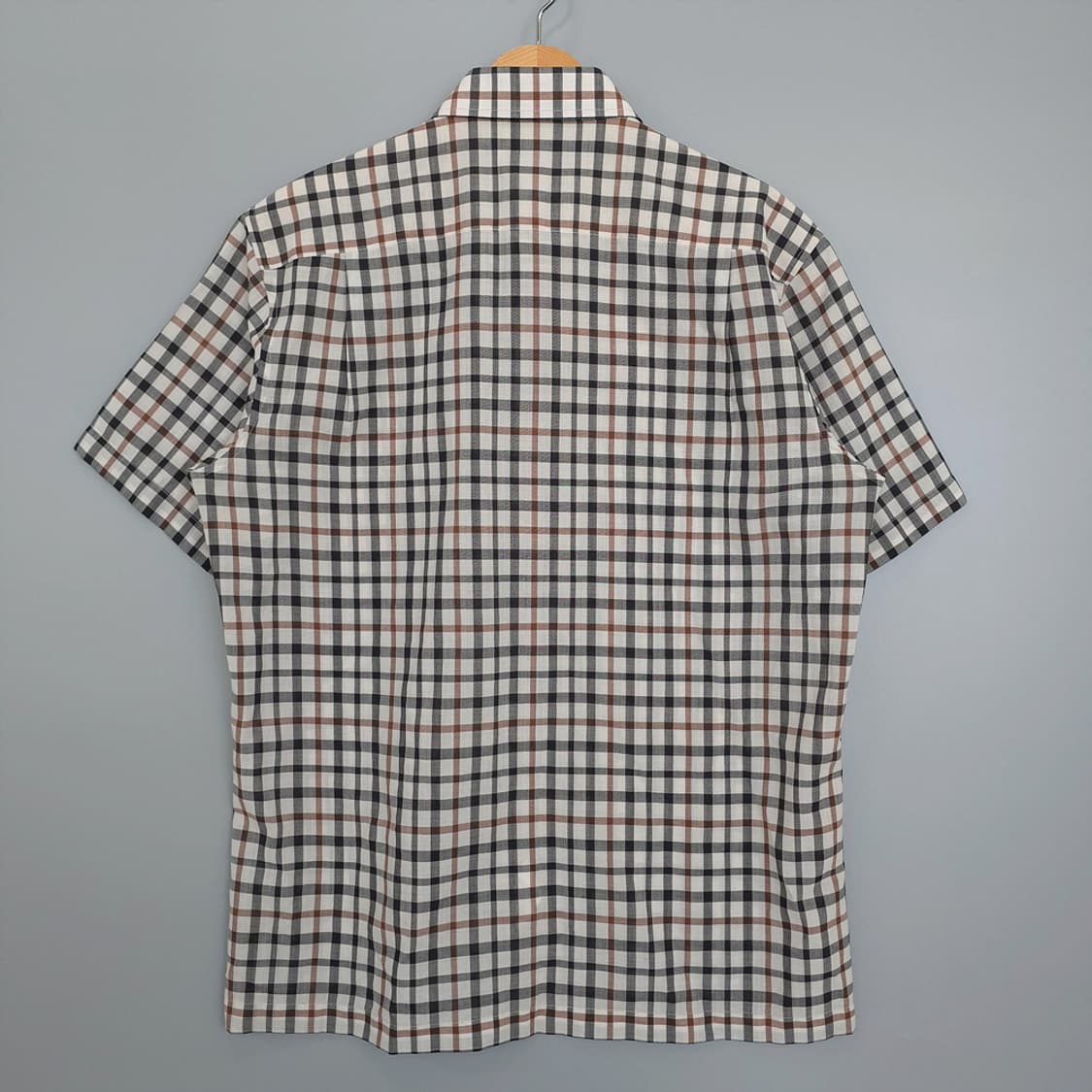 닥스 DAKS 체크 반팔 셔츠 105 상품이미지5