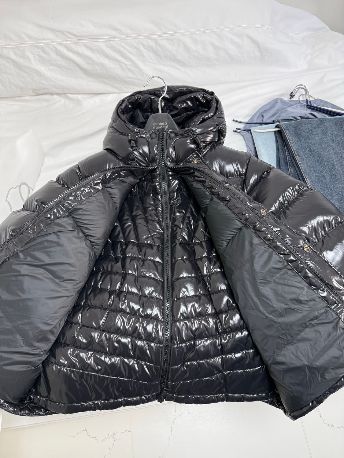 폴로랄프로렌 유광 덕다운 헤비 패딩 L (105-110) 상품이미지4