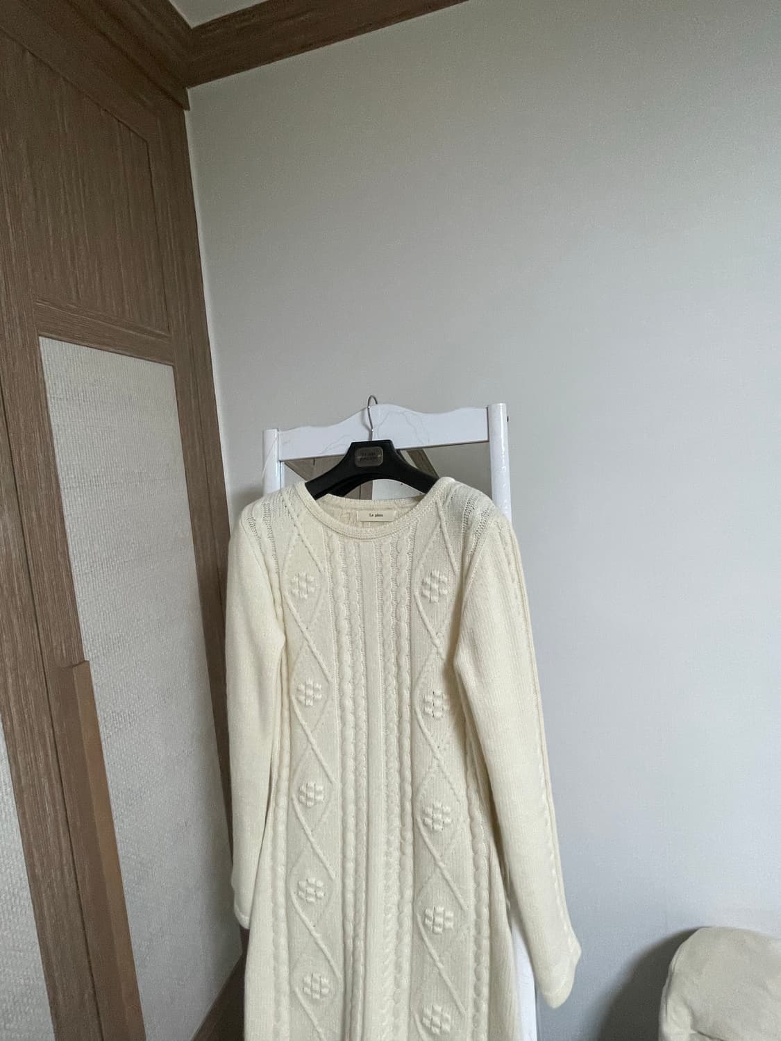 르플레인 리벳 니트 원피스 레이지샵 리에뜨 릴리코츠 상품이미지2