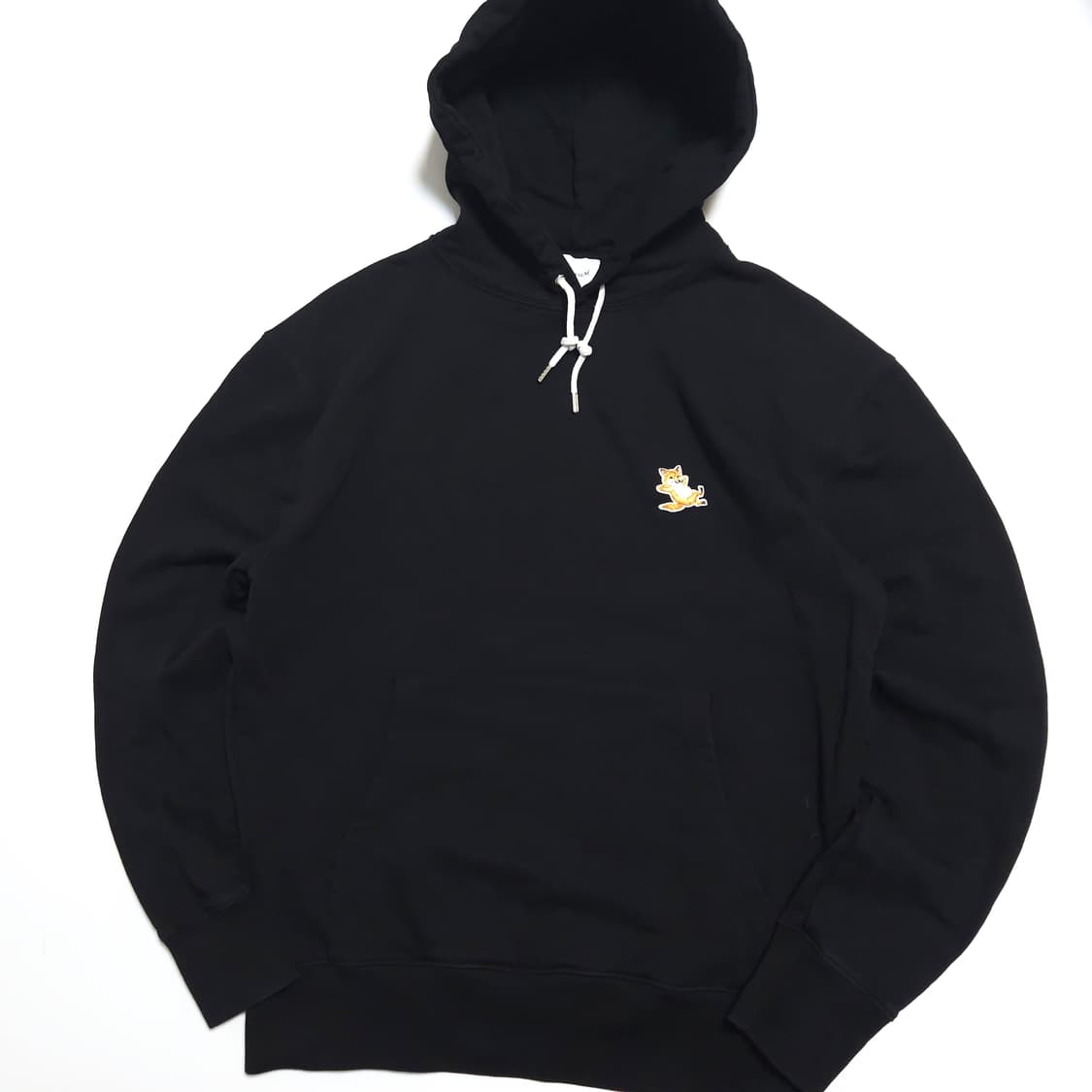 메종키츠네 칠렉스 폭스 후드 티셔츠 블랙 상품이미지2