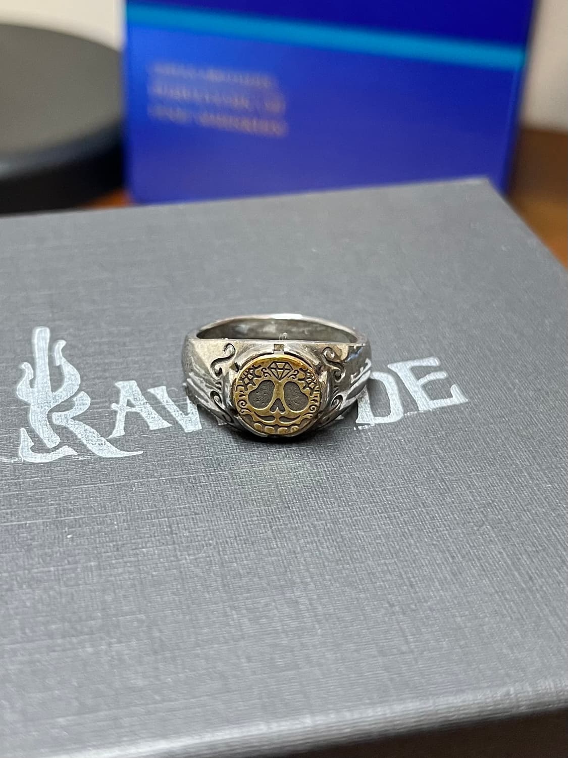 19-20호) 로우하이드 슈가스컬링 실버925 은반지 상품이미지1