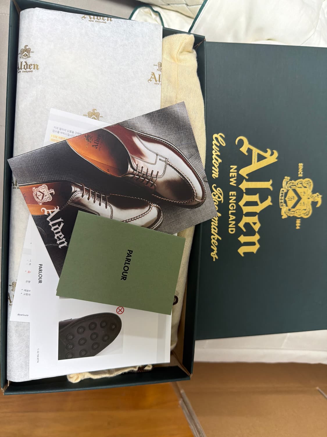 알든 987 슈즈 10E 사이즈 (풀박스+알든 슈트리) 상품이미지2