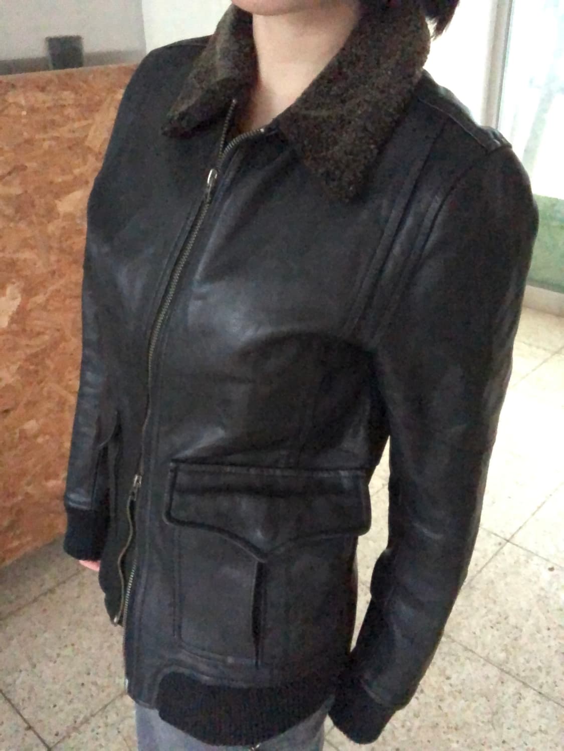 shama leather jk (goat skin) 상품이미지2