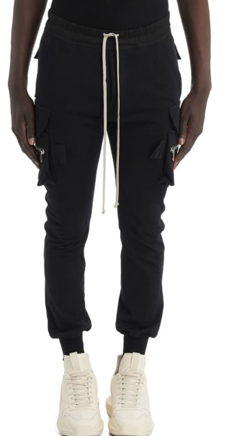 Rick owens 17fw  glitter cargo pants 상품이미지1