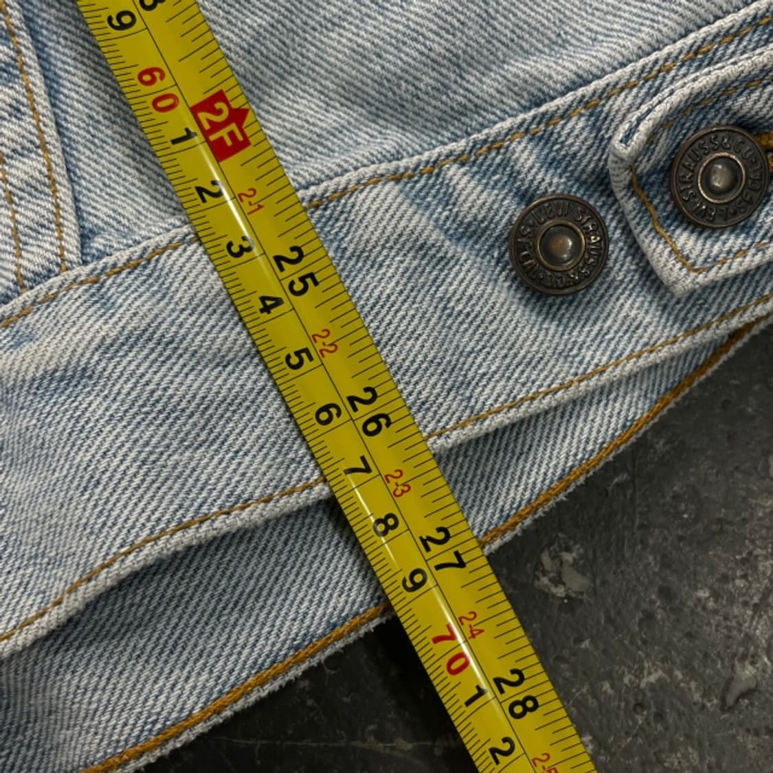 105 90S 리바이스 70507 4834 데님 트러커 자켓 상품이미지7