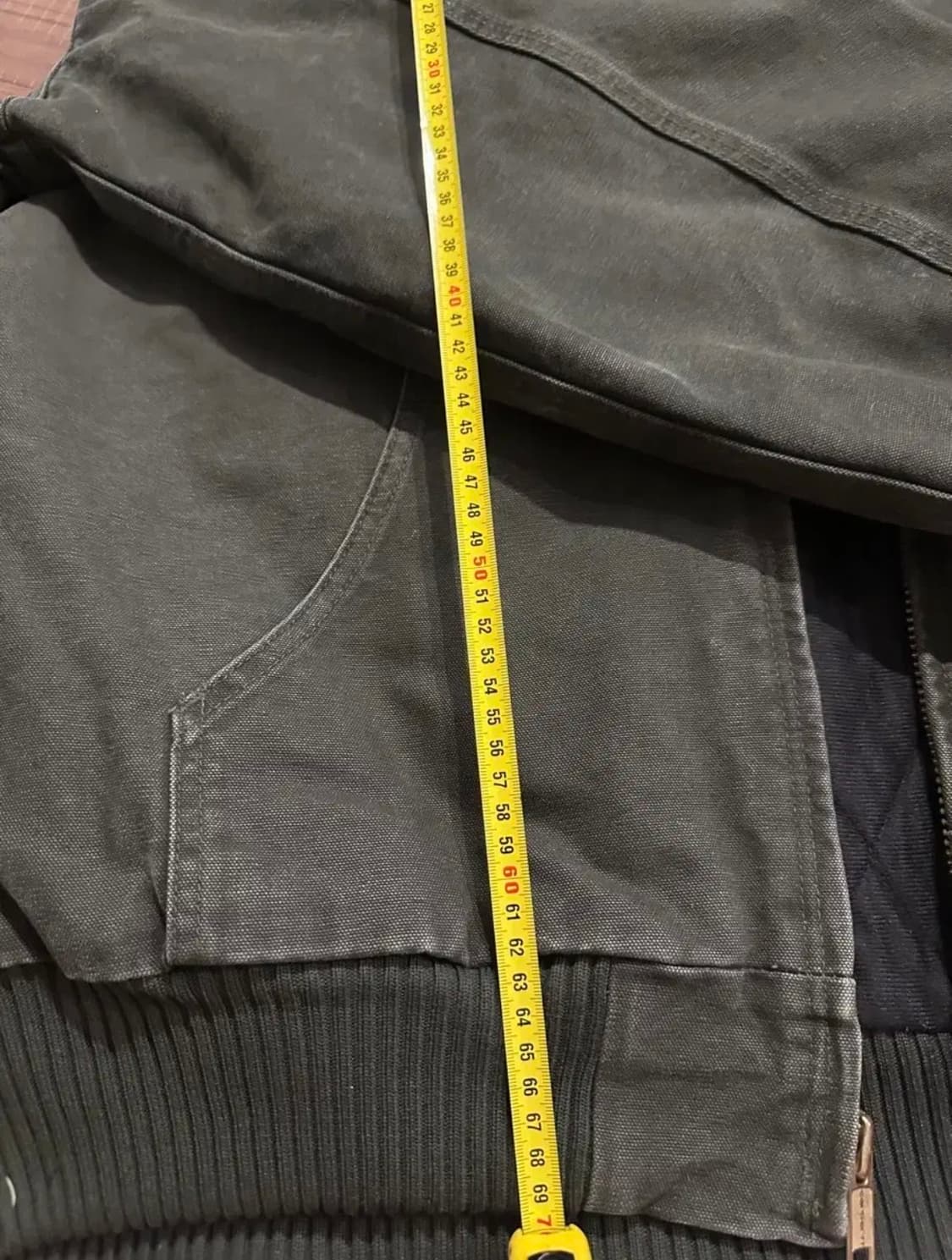 칼하트 덕 액티브 자켓 j130 mos green XL(tall) 상품이미지6