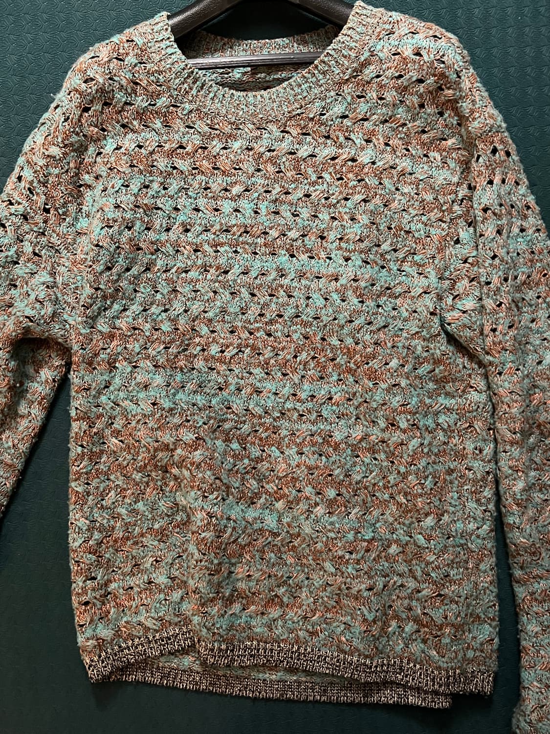 L) 앤더슨벨 멀티멜란지 크루넥 스웨터 상품이미지3