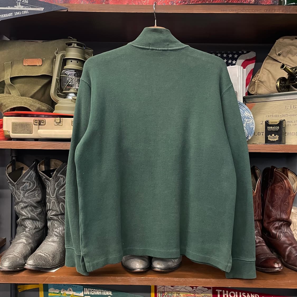 90s 폴로 랄프로렌 하프 집업 니트 스웨터 N29 상품이미지2