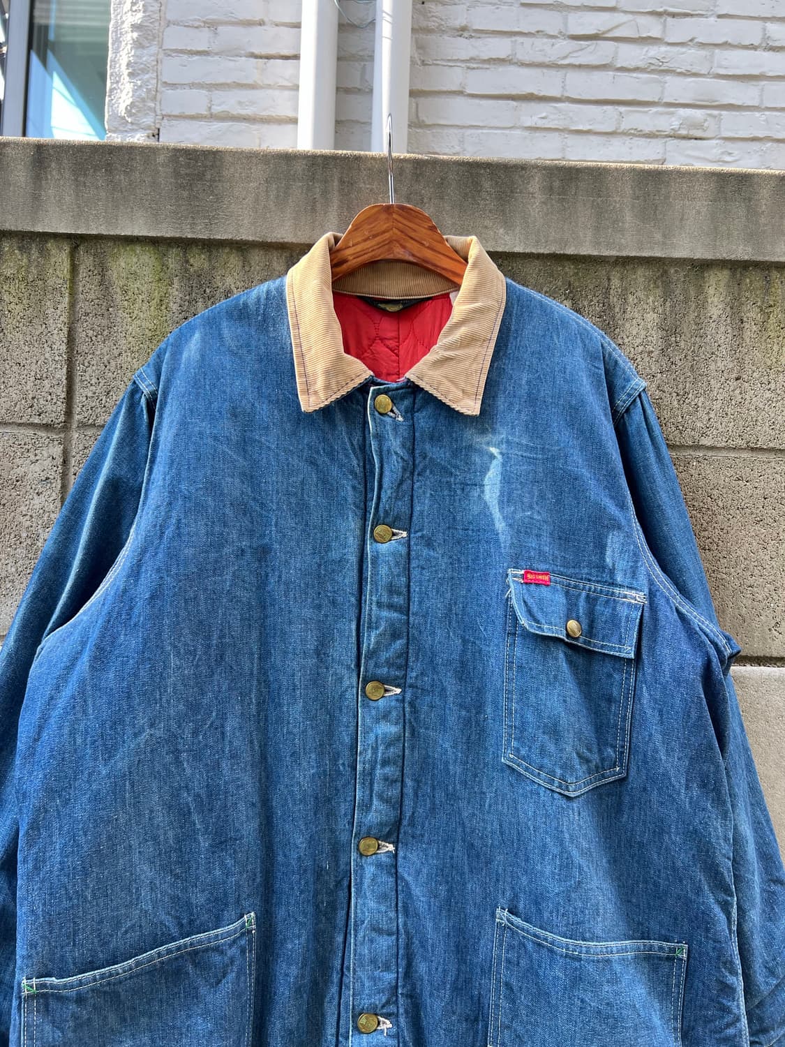 1980s BIG SMITH DENIM COVERALL 빅스미스 초어자켓 상품이미지3
