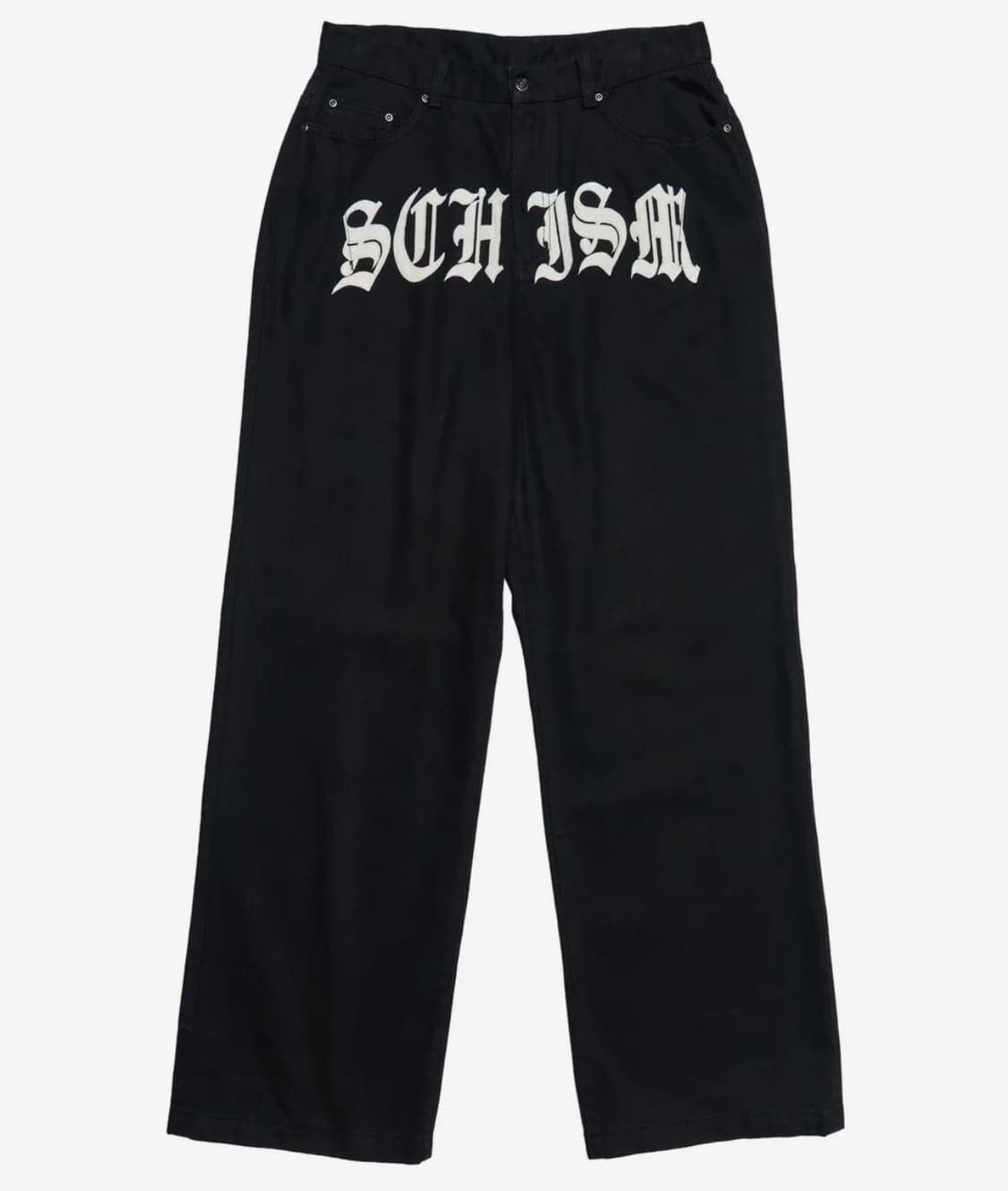 구함)스키즘 인듀싱 SCHISM PATCH JEANS BLACK 상품이미지1