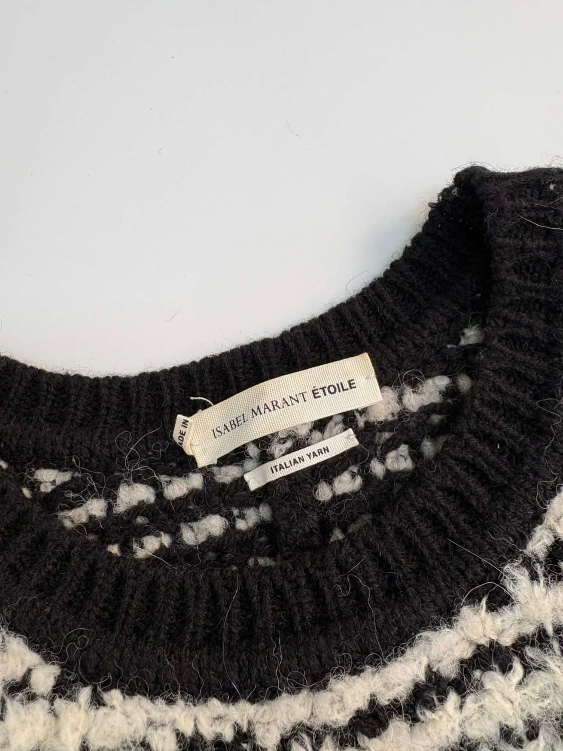 [38] 이자벨마랑 에뚜왈 알파카 울 스트라이프 니트 상품이미지6