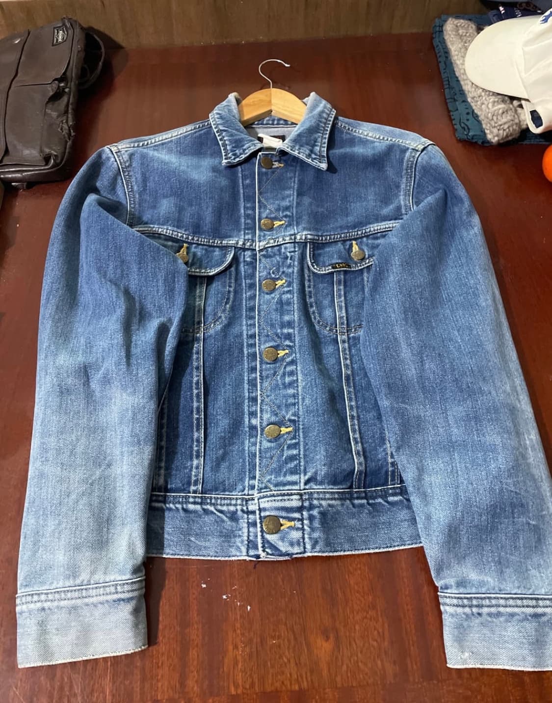 90s Lee 101j 0411 데님자켓 트러커 일본 복각 상품이미지2