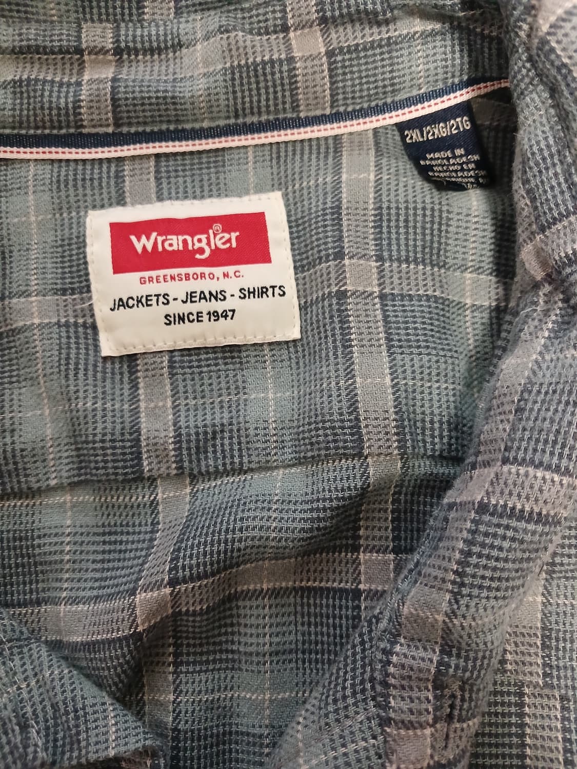 랭글러 셔츠 상품이미지2