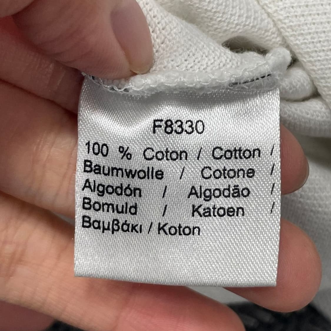 라코스테 로고 패치 카라넥 티셔츠 v0340 상품이미지10