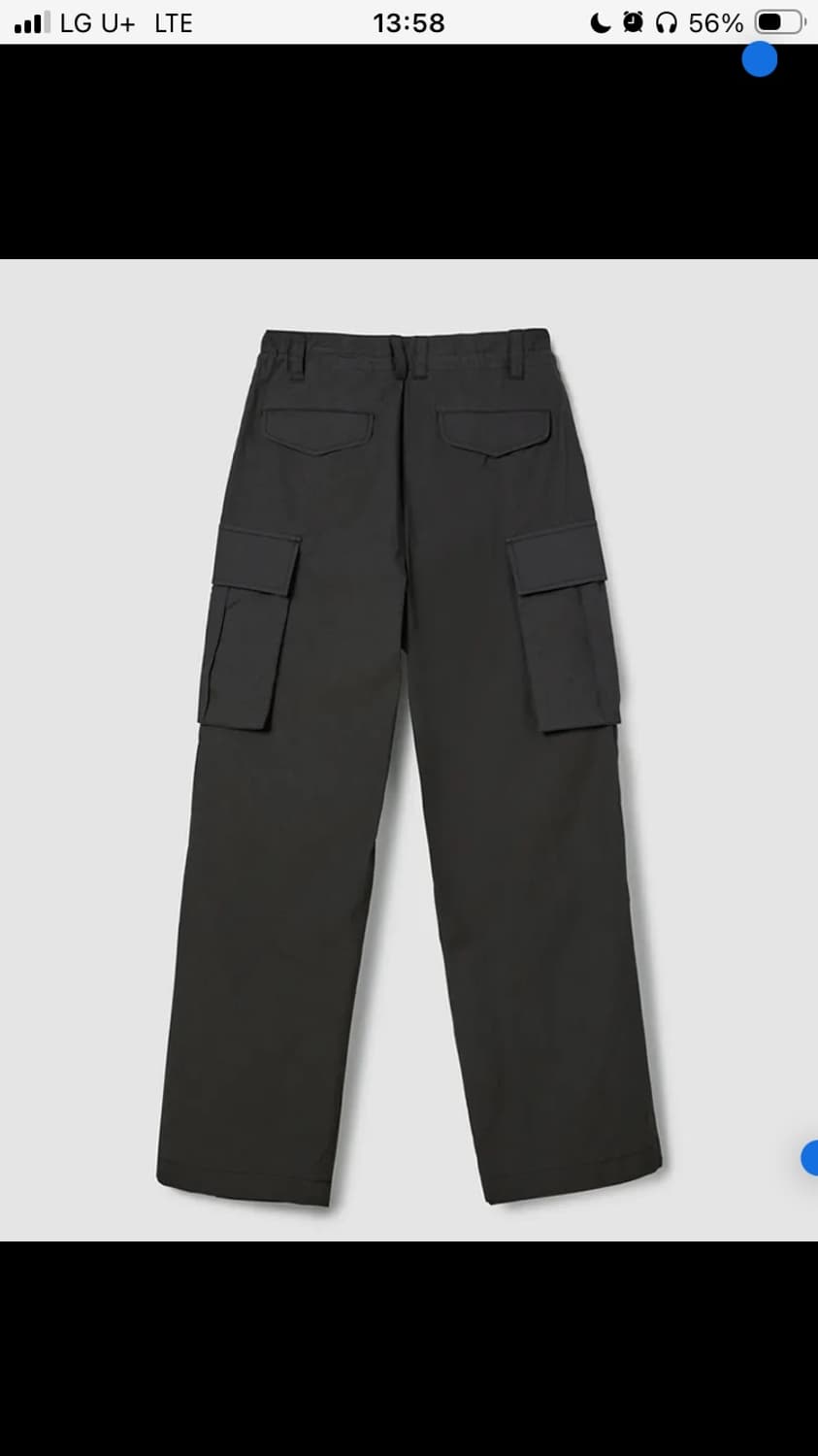 에스이오 코튼팬츠 COTTON M-65 PANTS CHARCOAL 상품이미지2