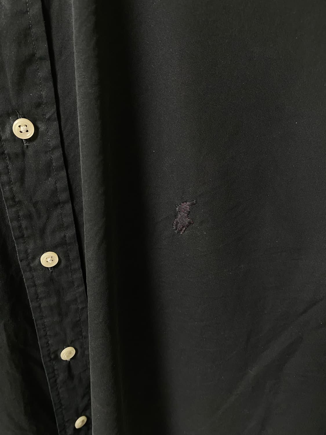 빈티지 90s 폴로 랄프로렌 포플린 빅 셔츠 상품이미지3