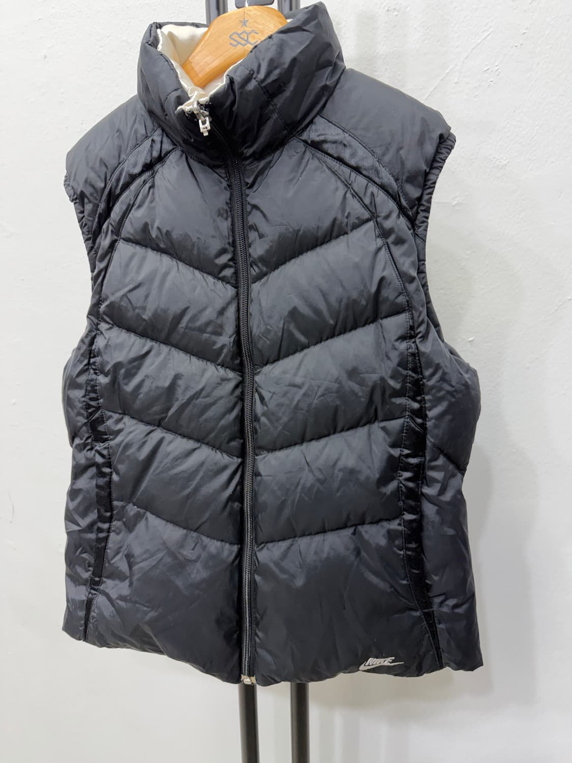 정품) 나이키 여성 리버시블 양면 패딩 조끼 XL 상품이미지2