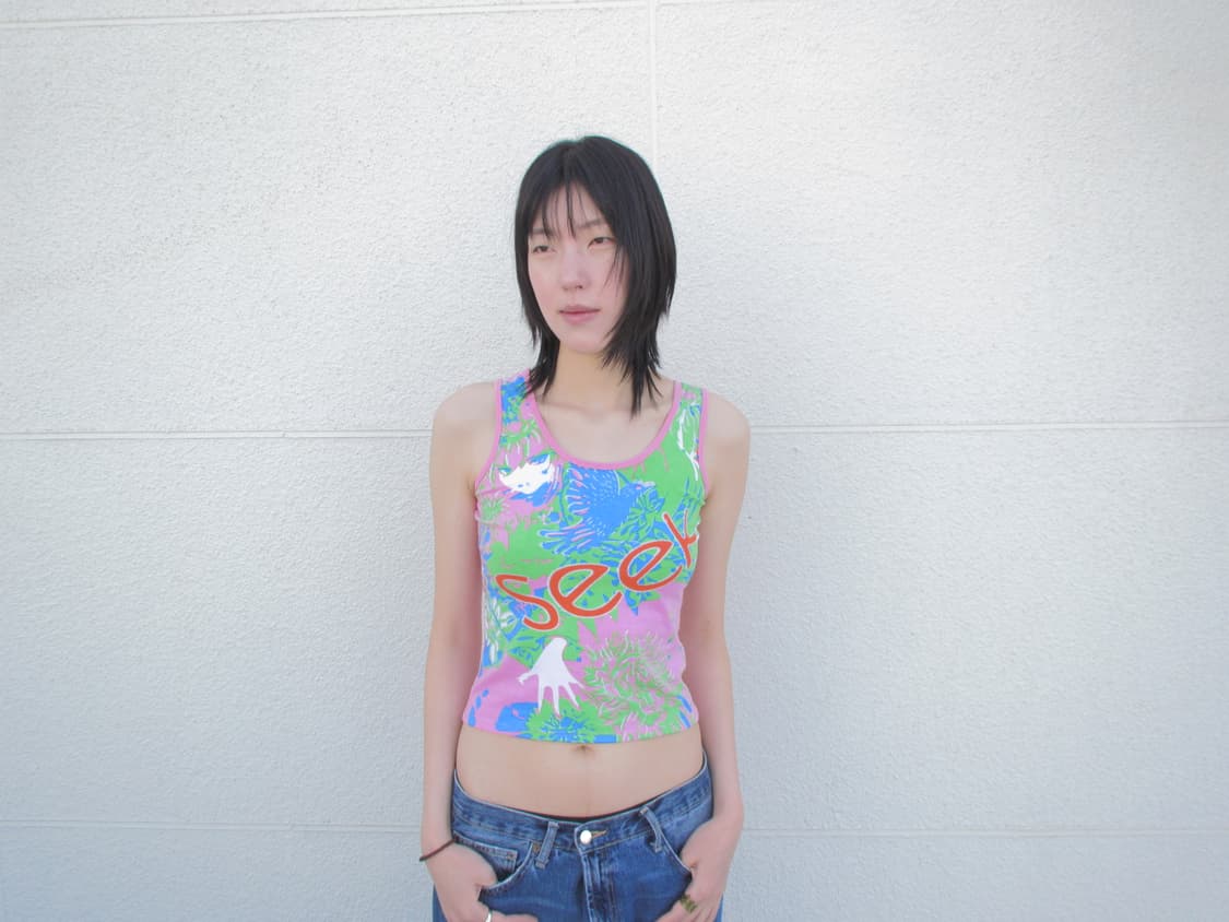 Crane Gentil seek character sleeveless 상품이미지3